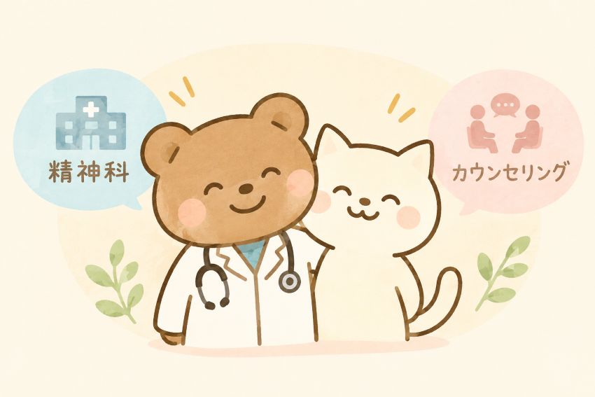 精神科とカウンセリングの違い